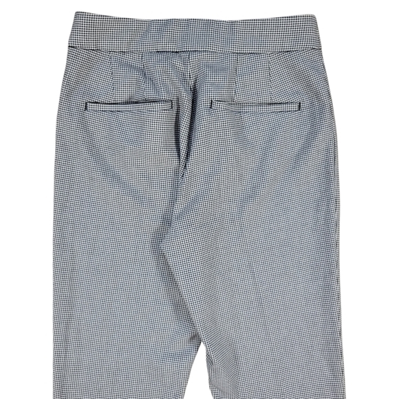 Aritzia Babaton Atelier Pants‎ Womens 0 Numero Trouser Black White Houndstooth - Picture 7 of 12